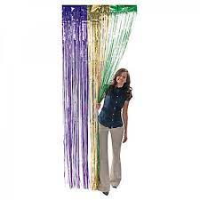 Mardi Gras Foil Curtain