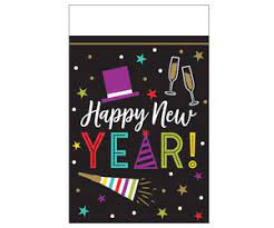 New Years Confetti Tablecover