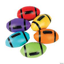 Mini Bright Colored Footballs