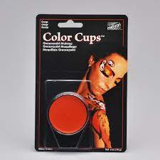 Orange Color Cup Greasepaint Makeup