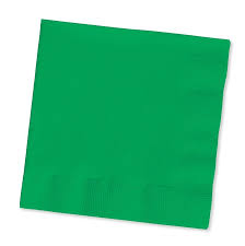 Festive Green Luncheon Napkins - 40ct.