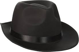Deluxe Black Fedora Hat