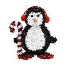 3-D Tinsel Wire Penguin