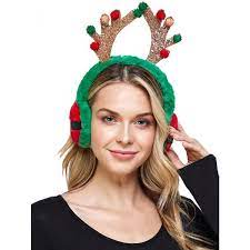 Christmas Reindeer Earmuffs