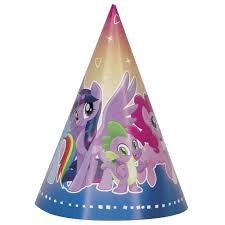 My Little Pony Party Hats - 8ct.