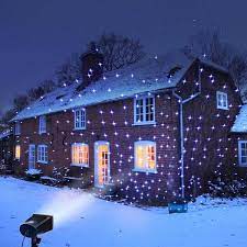 4-LED Snowstorm Projection Light
