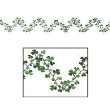 Gleam N' Flex Shamrock Garland - 25ft.