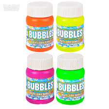 Miniature Bubble Bottles