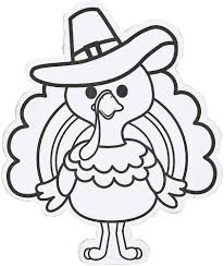 CYO Thanksgiving Turkey Magnet Craft - 12pcs.