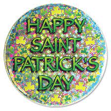 Happy St. Patrick's Day Button