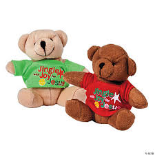 Jingle For Jesus Plush Teddy Bear