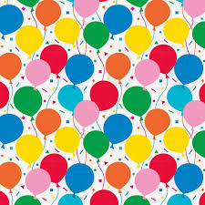 Balloon Wrapping Paper - 30" x 5'