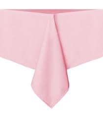 Lovely Pink Vinyl Tablecover - 54" x 108"