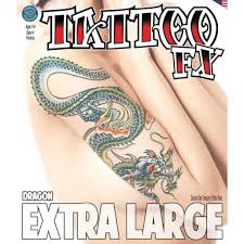 Dragon Extra Large Tattoo FX
