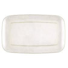 Clear Gold Sparkle Tray - 18" x 11"