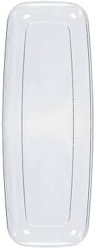 Clear Oblong Tray