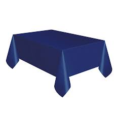 Navy Blue Rectangle Table Cover