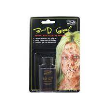 3-D Red Blood Gelatin Gel