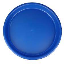 16" Blue Transparent Catering Tray