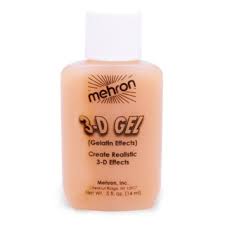 3-D Fleshtone Gelatin Gel