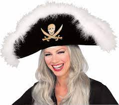 Pirate Hat with Fur Trim