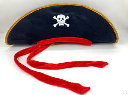 Pirate Hat with Red Sash