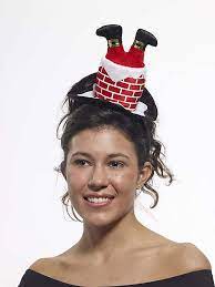 Santa in Chimney Headband