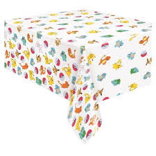 Pokemon Plastic Tablecover - 54" x 84"