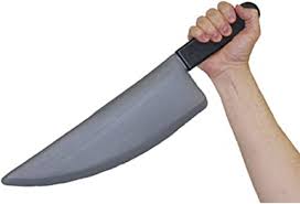 BUTCHER KNIFE - PLASTIC