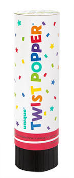 Twist Confetti Popper - 3"