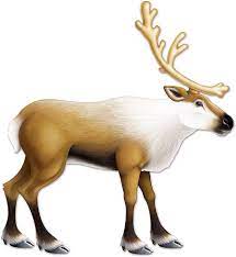 Reindeer Jointed Cutout