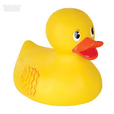 Jumbo Yellow Squeaky Rubber Duck