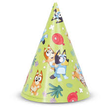 Bluey Party Hats