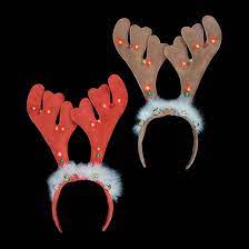 Flashing Antlers Headband