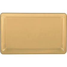 Gold Rectangular Tray