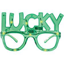 Light-Up Lucky Glasses