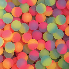 Two-Tone Ice Bouncy Balls