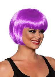 Lavender Short Bob Adult Wig