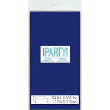 Navy Blue Rectangle Table Cover