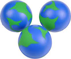 Earth Squeeze Balls