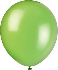 Lime Green 9" Latex Balloons - 20ct.