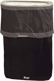 Black Pop Up Trash Can