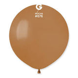 Mocha Gemar Latex Balloons- #076