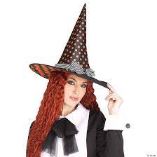 Vintage Polka Dot Witch Hat