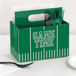 Game Time Football Utensil Caddy