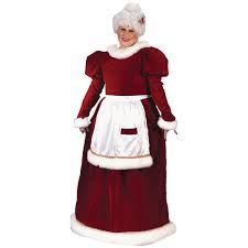Ultra Velvet Mrs. Santa Costume