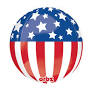 Fourth of July Helium Filled Mylar Balloons