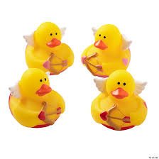 Valentine's Day Cupid Ducks