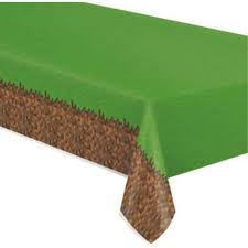 Minecraft Plastic Table Cover