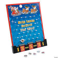 Santa Chimney Disk Drop Game